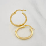 Candongas Vick 1.15g / 3/4 in Oro Amarillo 18K