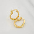 Candongas Arielle 0.9g / 1/2 in Oro Amarillo 18K
