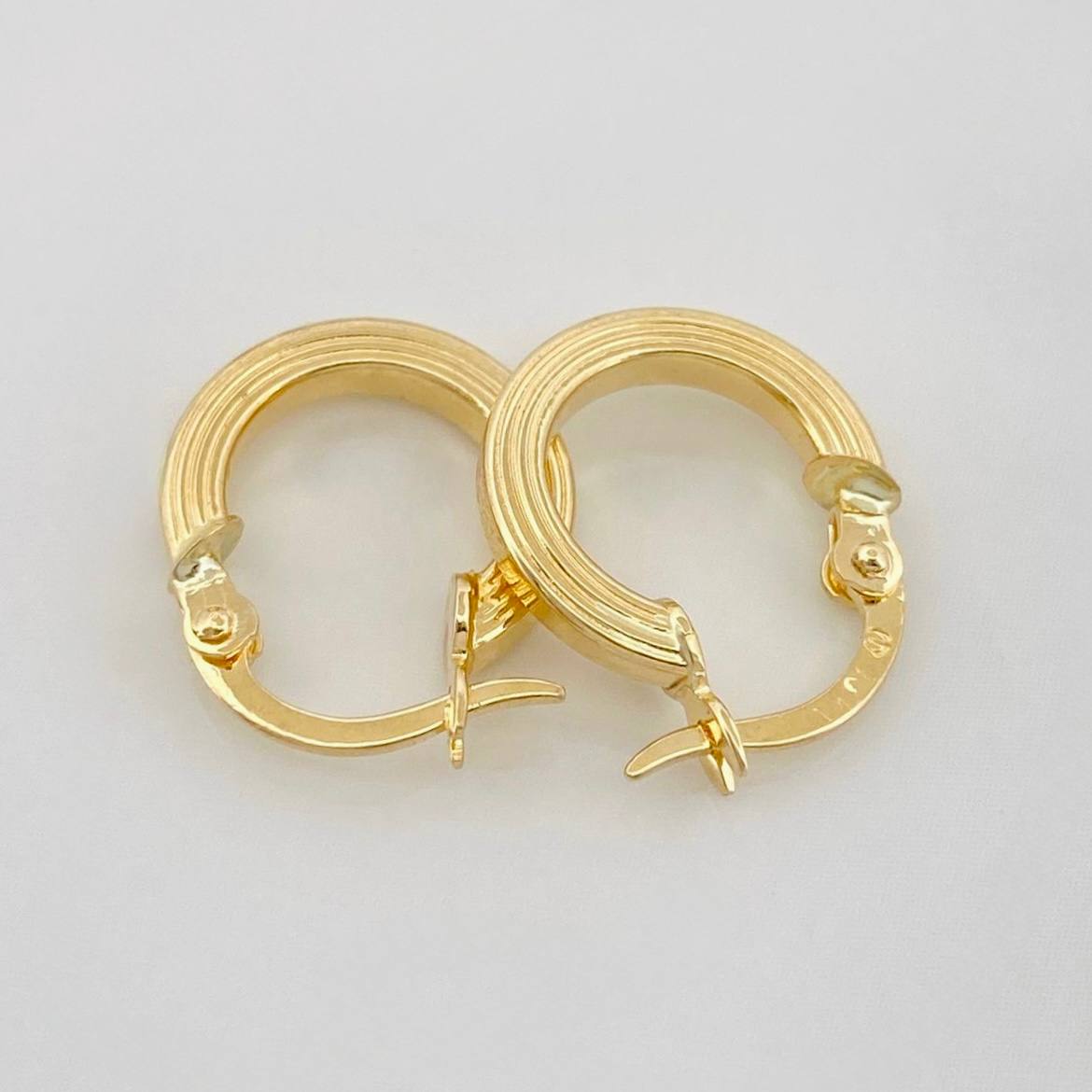 Candongas Miku 1g / 3/4 in Oro Amarillo 18K