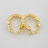 Candongas Miku 1g / 3/4 in Oro Amarillo 18K