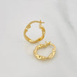 Candongas Melcocha 1.15g / 1/2 in Oro Amarillo 18K