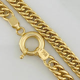 Pulso Cubano 6.4g / 7 3/4 in / 5.48mm Oro Amarillo 18K