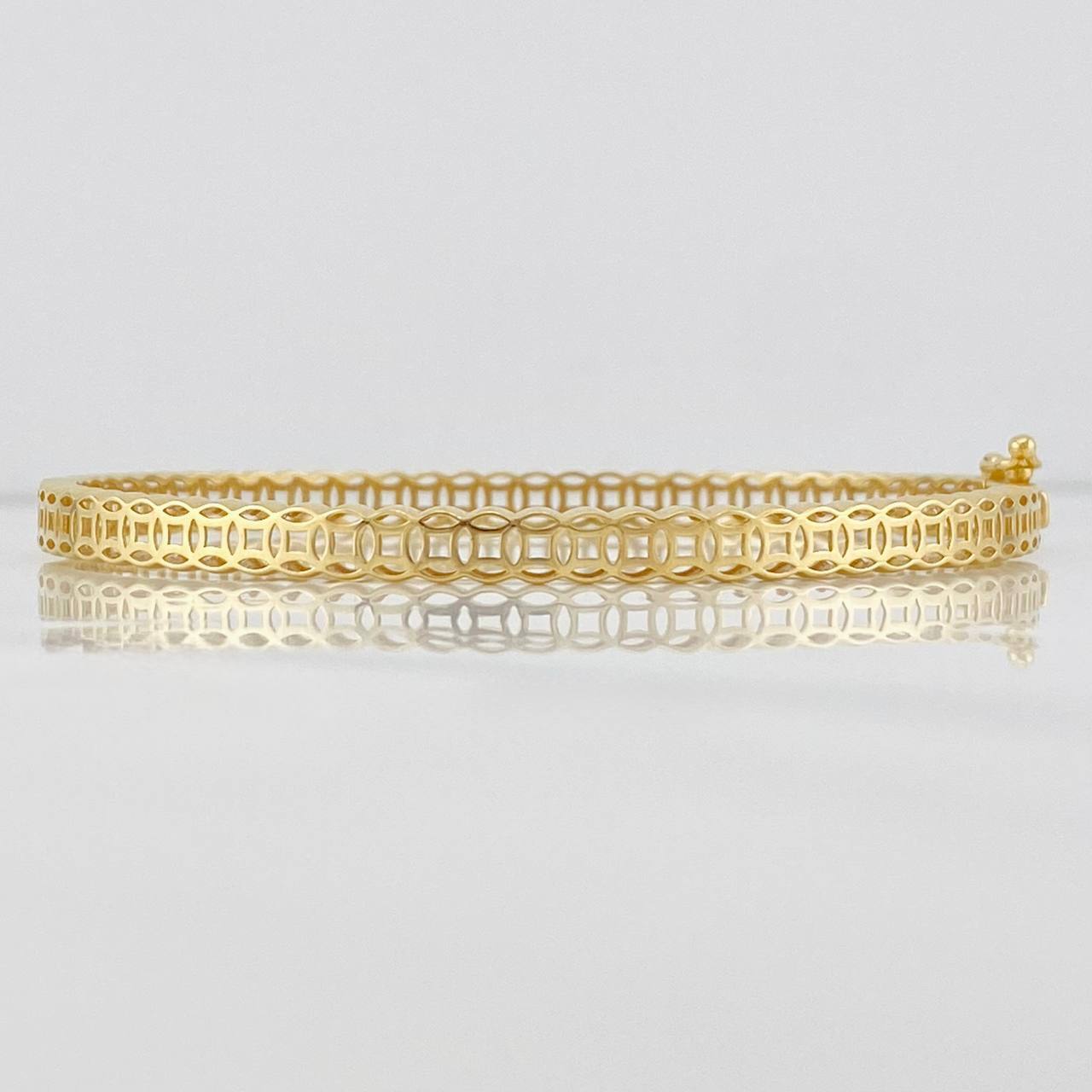 Pulso Aro Circular 6.3g / 7 in / 4.28mm Oro Amarillo 18K