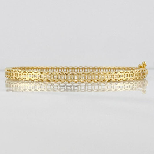 Pulso Aro Circular 6.3g / 7 in / 4.28mm Oro Amarillo 18K