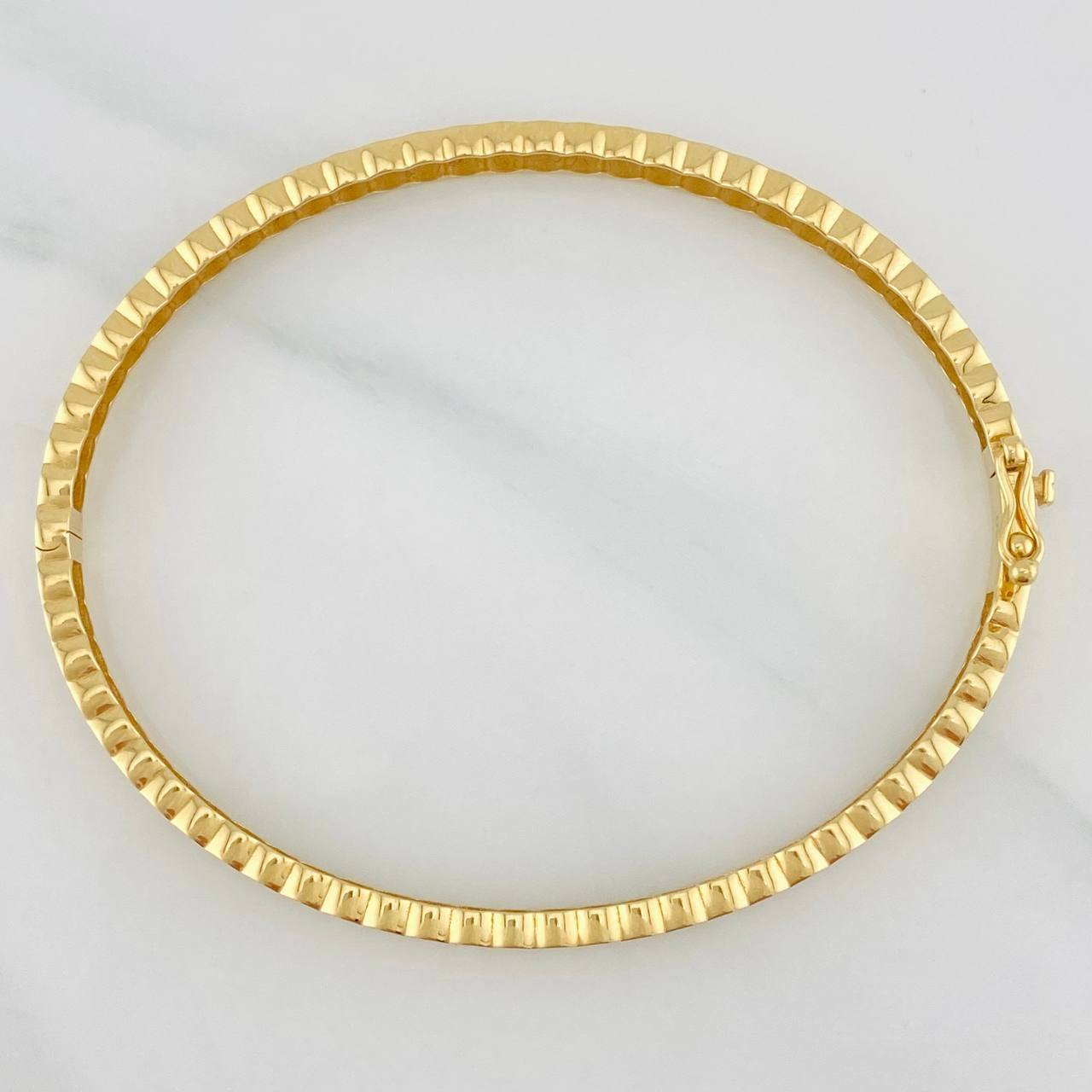 Pulso Aro Circular 6.3g / 7 in / 4.28mm Oro Amarillo 18K