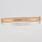 Pulso Aro Circular 7.05g / 7 in / 4.28mm Oro Rosa 18K
