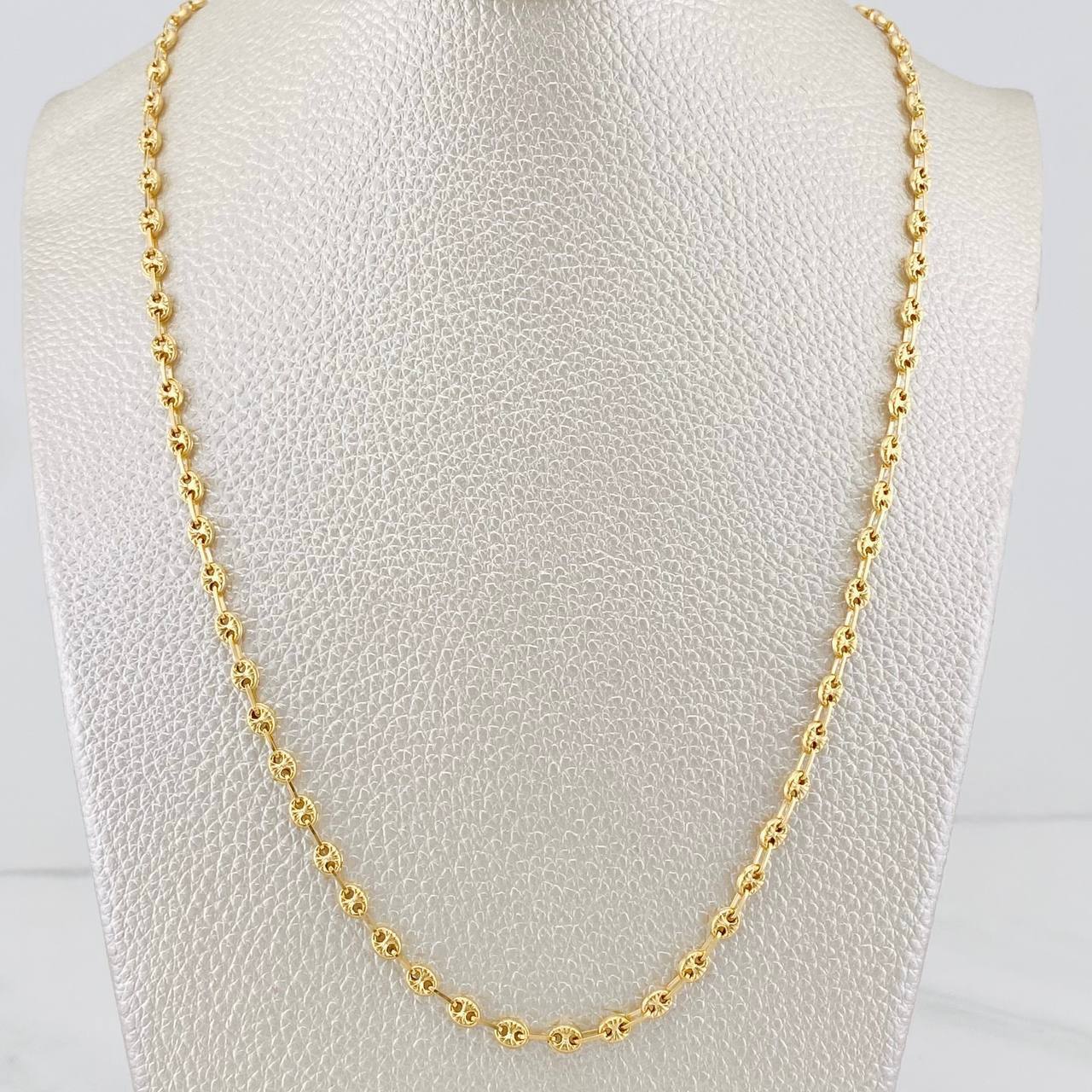 Cadena Gc Diamantada 5g / 18 in / 3.2mm Oro Amarillo 18K