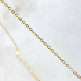 Classic Link Chain Clover VCyA 4.25gr / 50cm / 1.5mm Black Onyx Dotted 18K Yellow Gold
