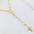 Rosario Virgen Milagrosa 6.85gr / 23 1/2 in / Oro Amarillo 18K