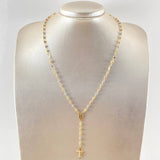 Miraculous Virgin Rosary 6.75gr / 19 3/4 in / Three 18K Golds