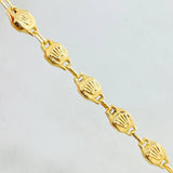 Cadena Rustica Corona 13.55gr / 25 1/2 in / Oro Amarillo 18K ©