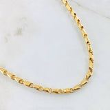 Cadena Rustica 15.75gr / 25 1/2 in / Oro Amarillo 18K ©