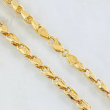 Cadena Rustica 15.75gr / 25 1/2 in / Oro Amarillo 18K ©