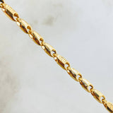Cadena Rustica 15.75gr / 25 1/2 in / Oro Amarillo 18K ©