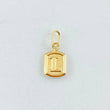 Dije Letra L 0.35gr / 1/2 in / Oro Amarillo 18K