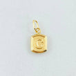 Dije Letra C 0.35 g / 1/2 in Oro Amarillo 18K