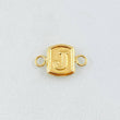 Herraje Letra J 0.25gr / 1/2 in / Oro Amarillo 18K ©