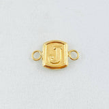 Herraje Letra J 0.25gr / 1/2 in / Oro Amarillo 18K ©