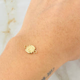 Herraje Letra J 0.3gr / 1/2 in / Oro Amarillo 18K ©