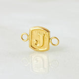 Herraje Letra J 0.25gr / 1/2 in / Oro Amarillo 18K ©