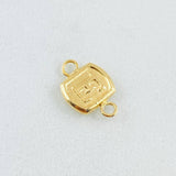Herraje Letra E 0.3gr / 1/2 in / Oro Amarillo 18K ©