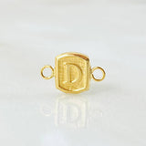 Herraje Letra D 0.3gr / 1/2 in / Oro Amarillo 18K ©