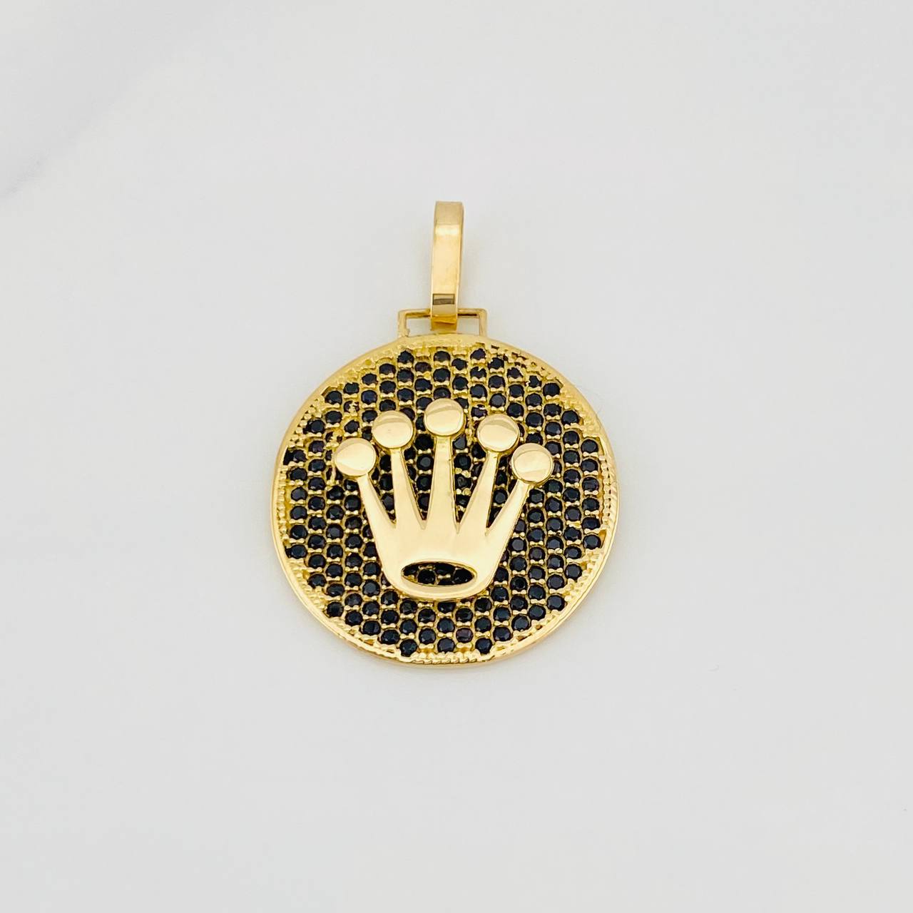 Dije Corona 3.6g / 1 in Oro Amarillo 18K