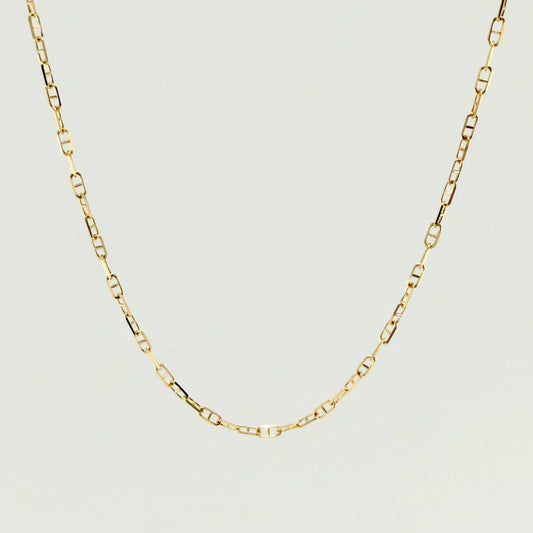 Mariner Chain 2.35gr / 19 3/4 in / 1.7mm Yellow Gold +3 18K