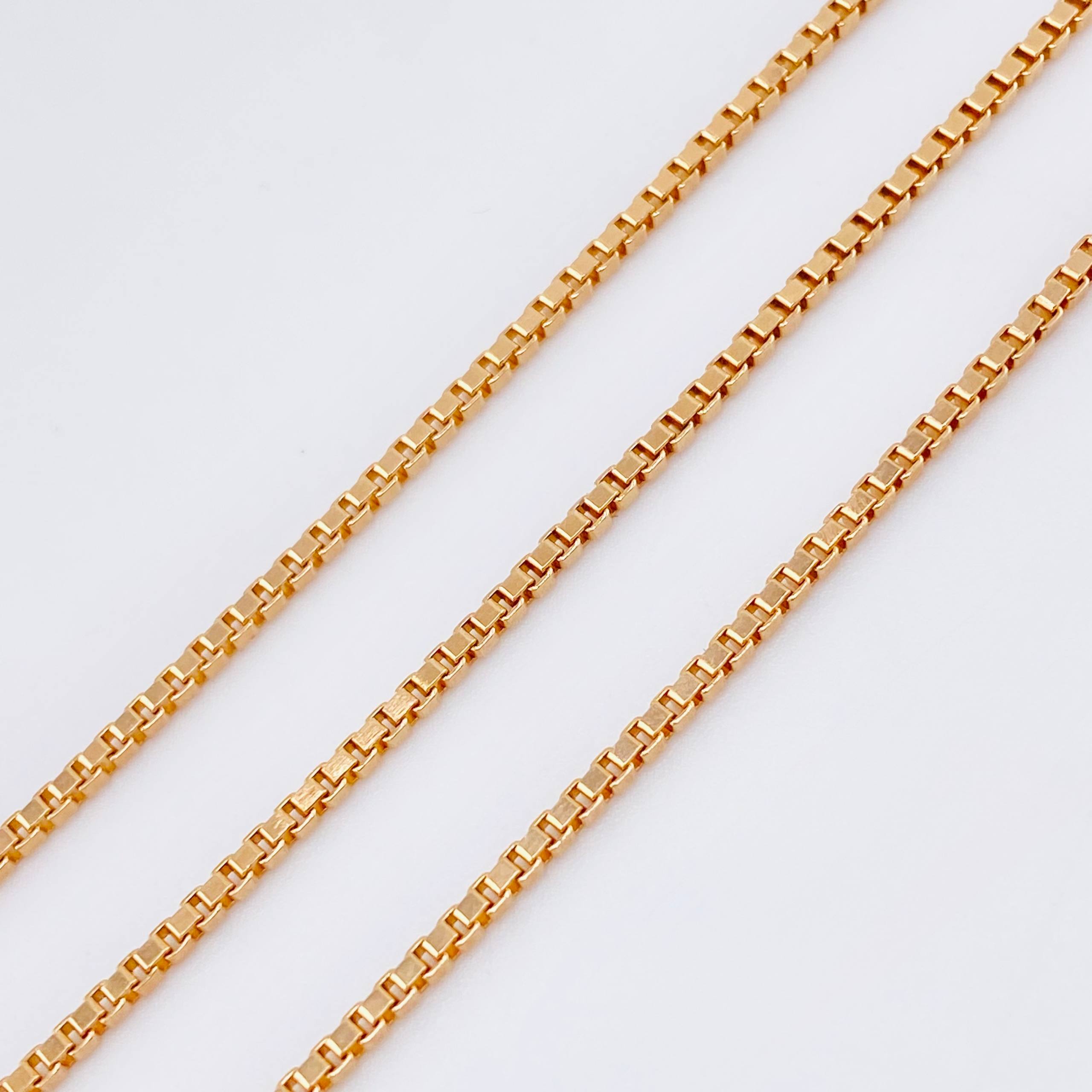Cadena Veneciana 7.2gr / 19 3/4 in / 1.4mm Oro Rosa +3 18K ©