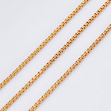 Cadena Veneciana 7.2gr / 19 3/4 in / 1.4mm Oro Rosa +3 18K ©