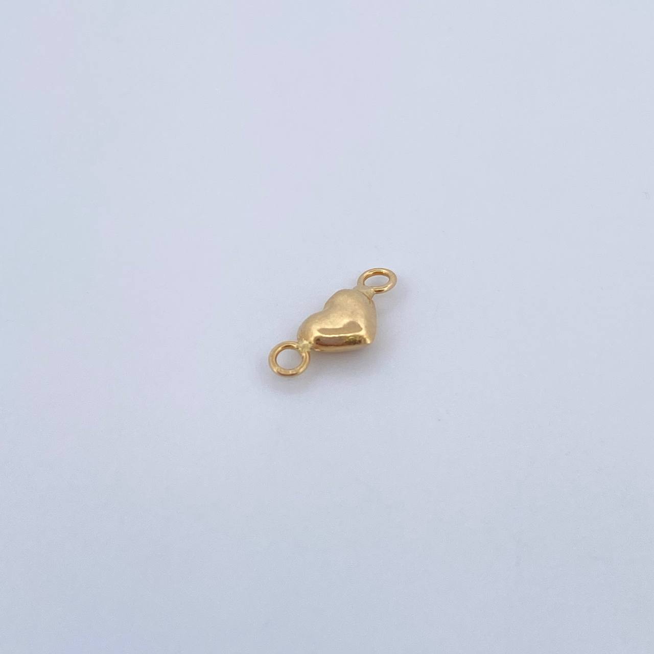 Charm Heart 0.2gr / 1cm / Blown 18K Yellow Gold $