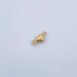 Charm Heart 0.2gr / 1cm / Blown 18K Yellow Gold $