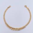 Cuban Links Bracelet 2.6gr / 19cm / 5.6mm Yellow Gold +1 18K $