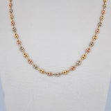 GC Chain 7.3gr / 61.8cm / 2.8mm Diamond Cut Three 18K Gold $