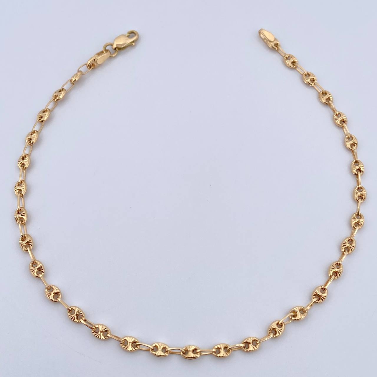Pulso GC 3.05gr / 22.3cm / 2.8mm Diamantada Oro Amarillo 18K $