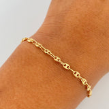 Pulso GC 3.05gr / 22.3cm / 2.8mm Diamantada Oro Amarillo 18K $