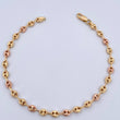 Pulso GC 4.55gr / 21cm / 4.1mm Diamantada Dos Oros Amarillo Rosa 18K $