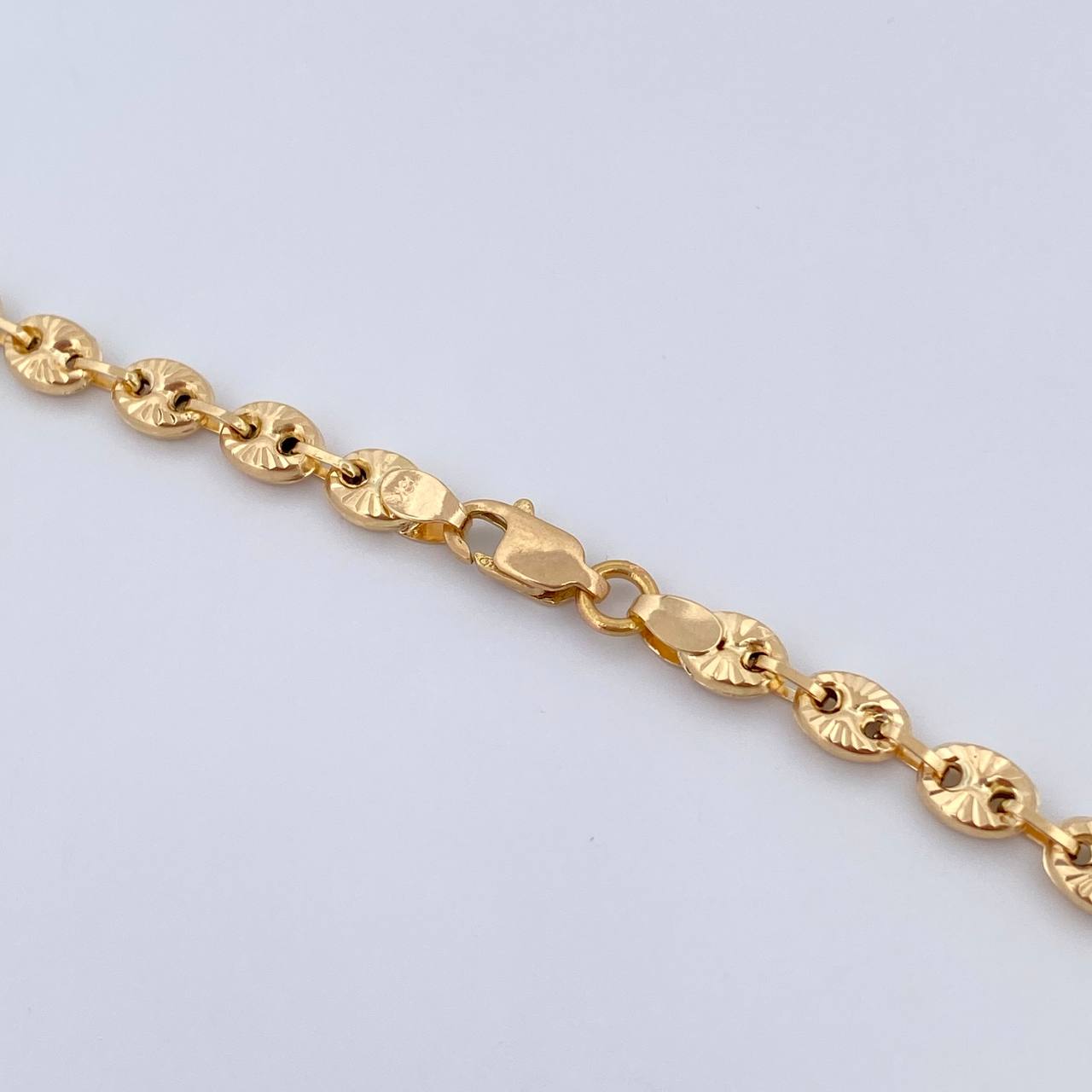 Cadena GC 11.55gr / 49.4cm / 4.7mm Diamantada Oro Amarillo 18K &