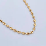 Cadena GC 8.2gr / 56.9cm / 4mm Oro Amarillo 18K &