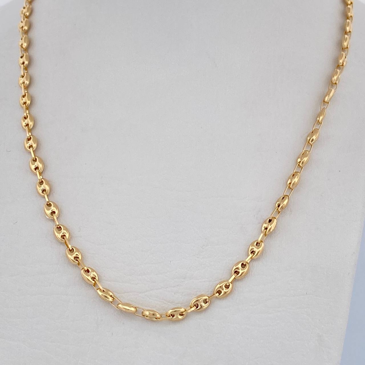 Cadena GC 8.2gr / 56.9cm / 4mm Oro Amarillo 18K &