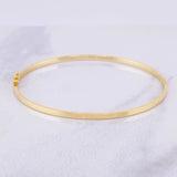Bracelet Smooth Hoop 2.4g / 7 1/2 in / 2mm Yellow Gold 18K