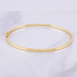Bracelet Smooth Hoop 2.35g / 7 in / 2mm Yellow Gold 18K