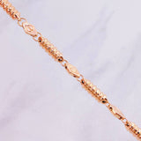 Rustic Barrel Screw Chain 17.55g / 26 in / 5mm 18K Rose Gold