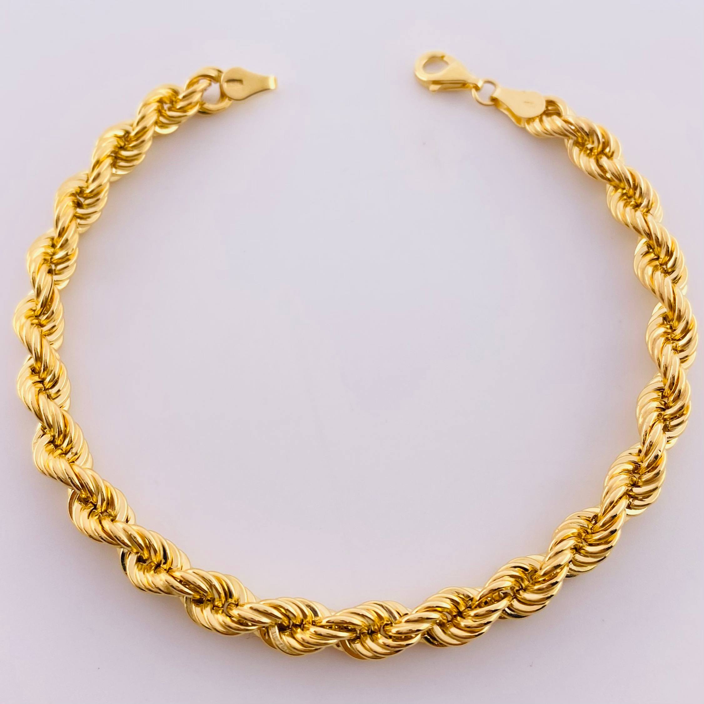 Pulso Lazo 5.35g / 7 3/4 in / 5.5mm Oro Amarillo 18K