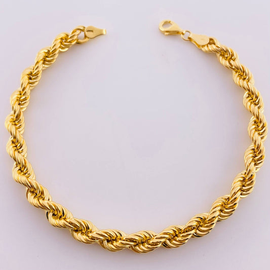 Pulso Lazo 5.35g / 7 3/4 in / 5.5mm Oro Amarillo 18K
