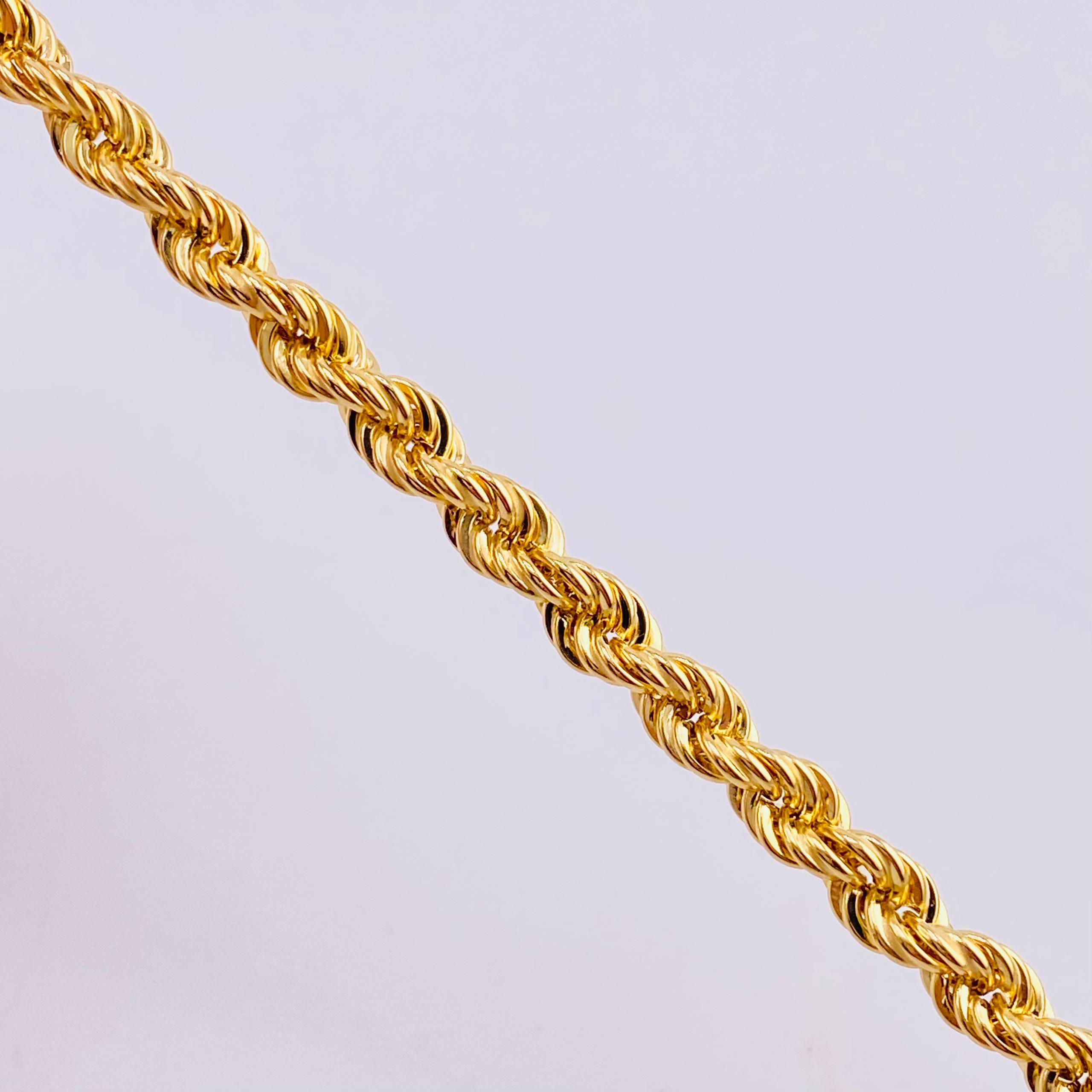 Pulso Lazo 5.35g / 7 3/4 in / 5.5mm Oro Amarillo 18K