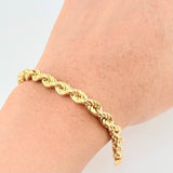 Pulso Lazo 5.35g / 7 3/4 in / 5.5mm Oro Amarillo 18K
