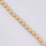 Tennis Bracelet Bubble 16.5g / 7 1/4 in / 5.8mm 18K Yellow Gold