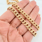 Cadena Cubano 14.4 g / 23 3/4 in / 7.1 mm Oro Amarillo 18K