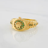 Anillo Corona 3.6g / T6 1/2 Oro Amarillo 18K